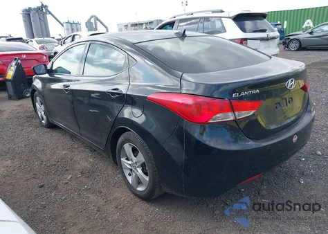 2013 Hyundai Elantra Gls z USA, uszkodzony, nr VIN 5NPDH4AE8DH446000